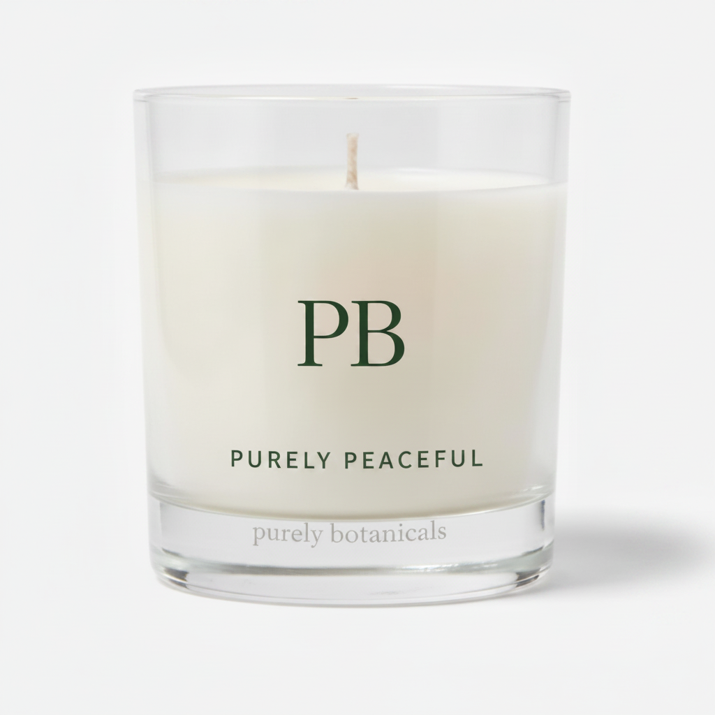 Purely Peaceful Candle